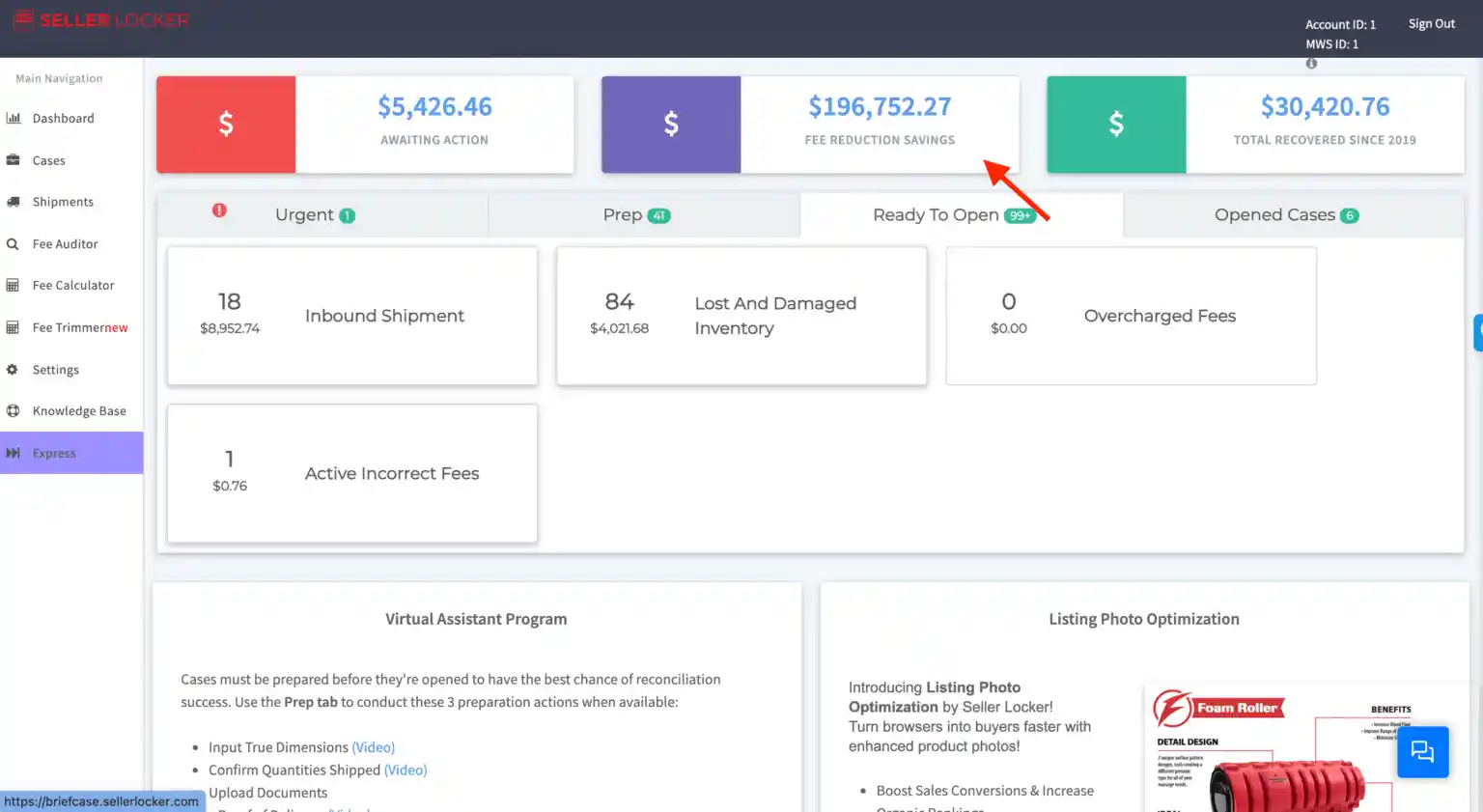 Tools like Seller Locker automate many of the steps required to claim reimbursements.