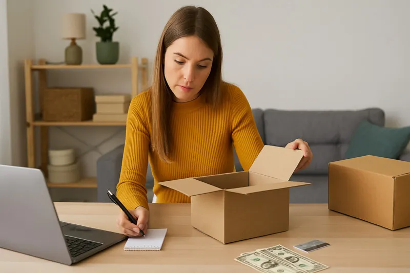 An ecommerce professional updating the return policy to ensure customer satisfaction and smooth handling of customer returns