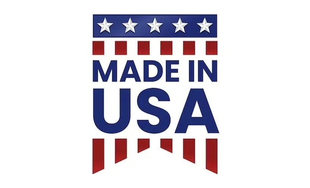 Made in the USA banner.