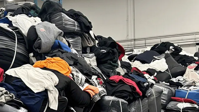 Pile of Returned Ecommerce Merchandise