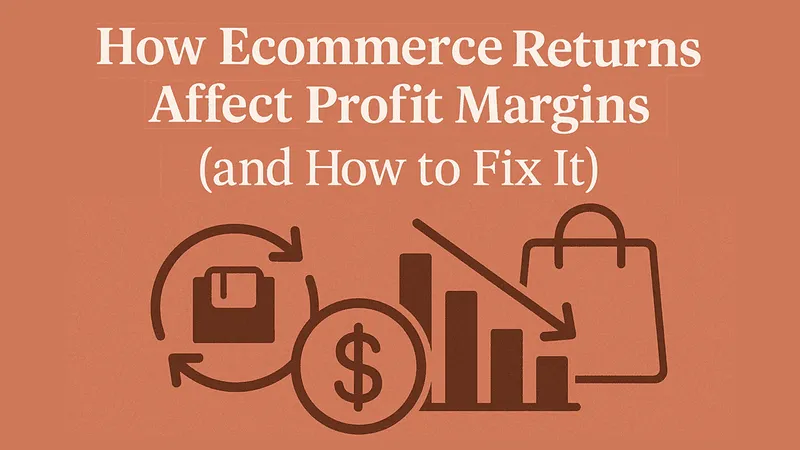 Illustration of lost profitability caused by the ecommerce return rate