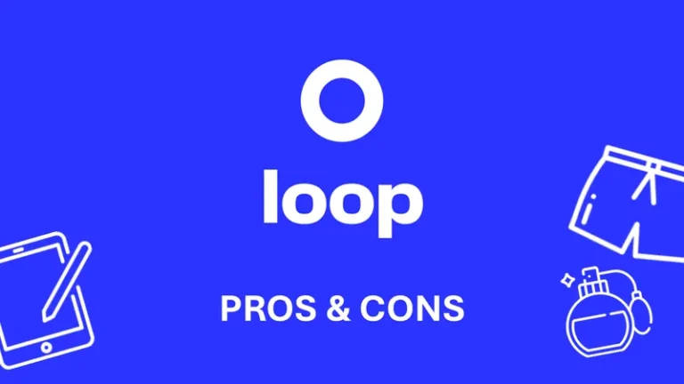 Loop Returns Logo and Some Returnable Items