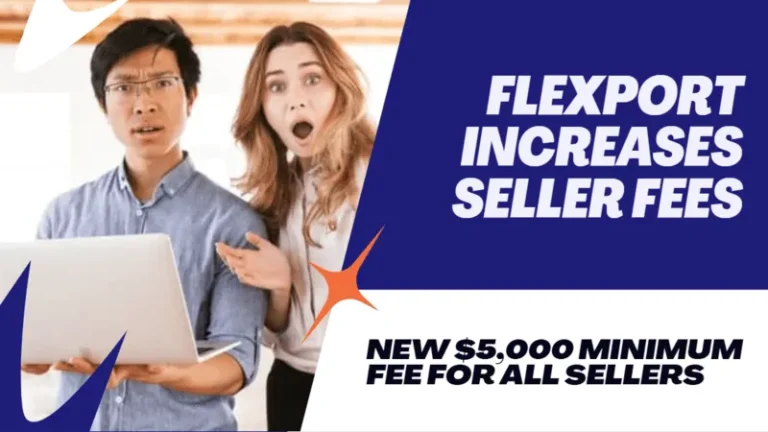 Business owners surprised by Flexport’s 2025 fulfillment pricing changes on laptop screen