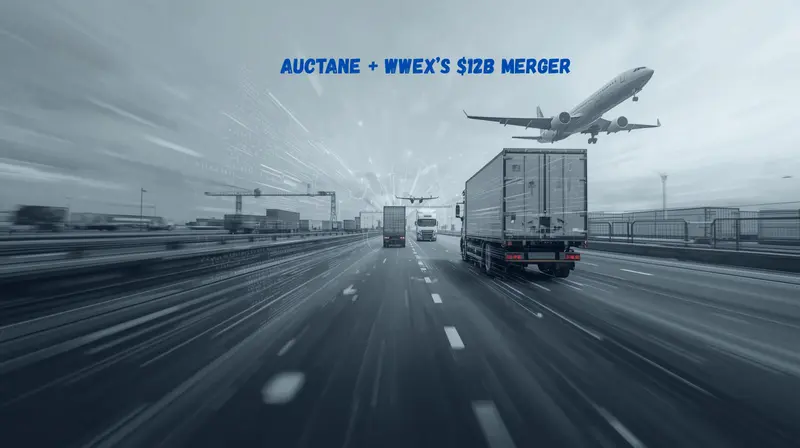 Abstract logistics network combining shipping software interfaces with parcel transportation and carrier infrastructure