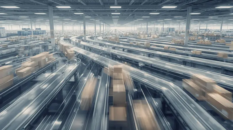 High-volume ecommerce fulfillment operation during peak holiday demand showing operational scale under pressure