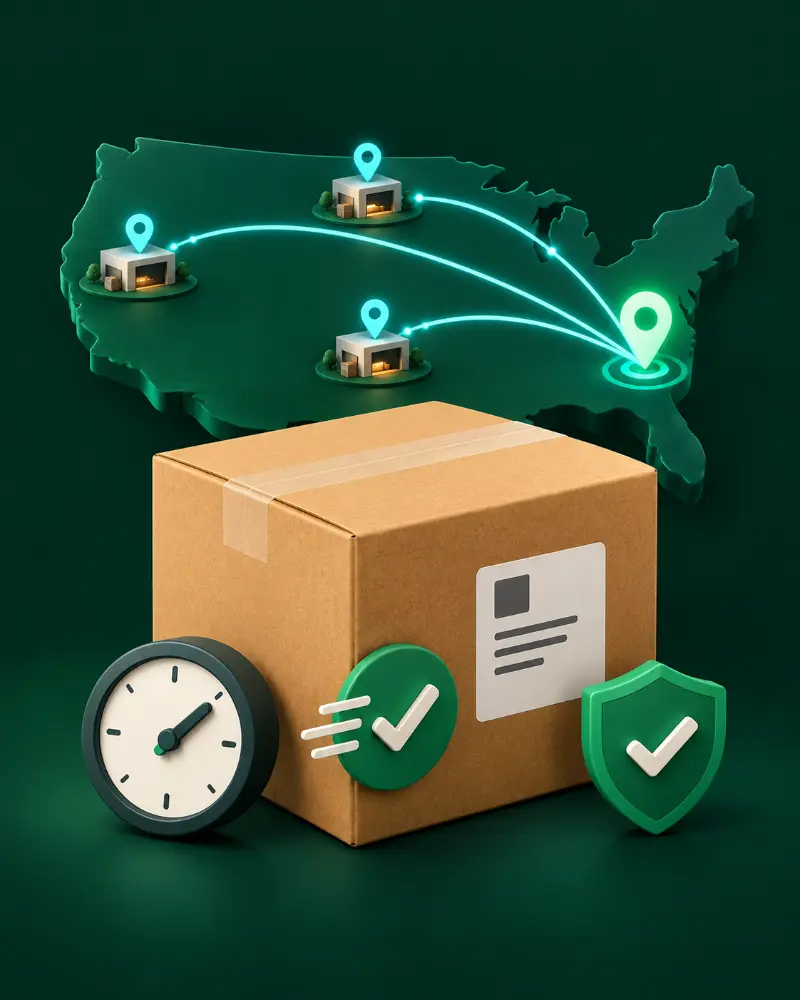 Amazon Prime package fulfillment representing Seller Fulfilled Prime operations.
